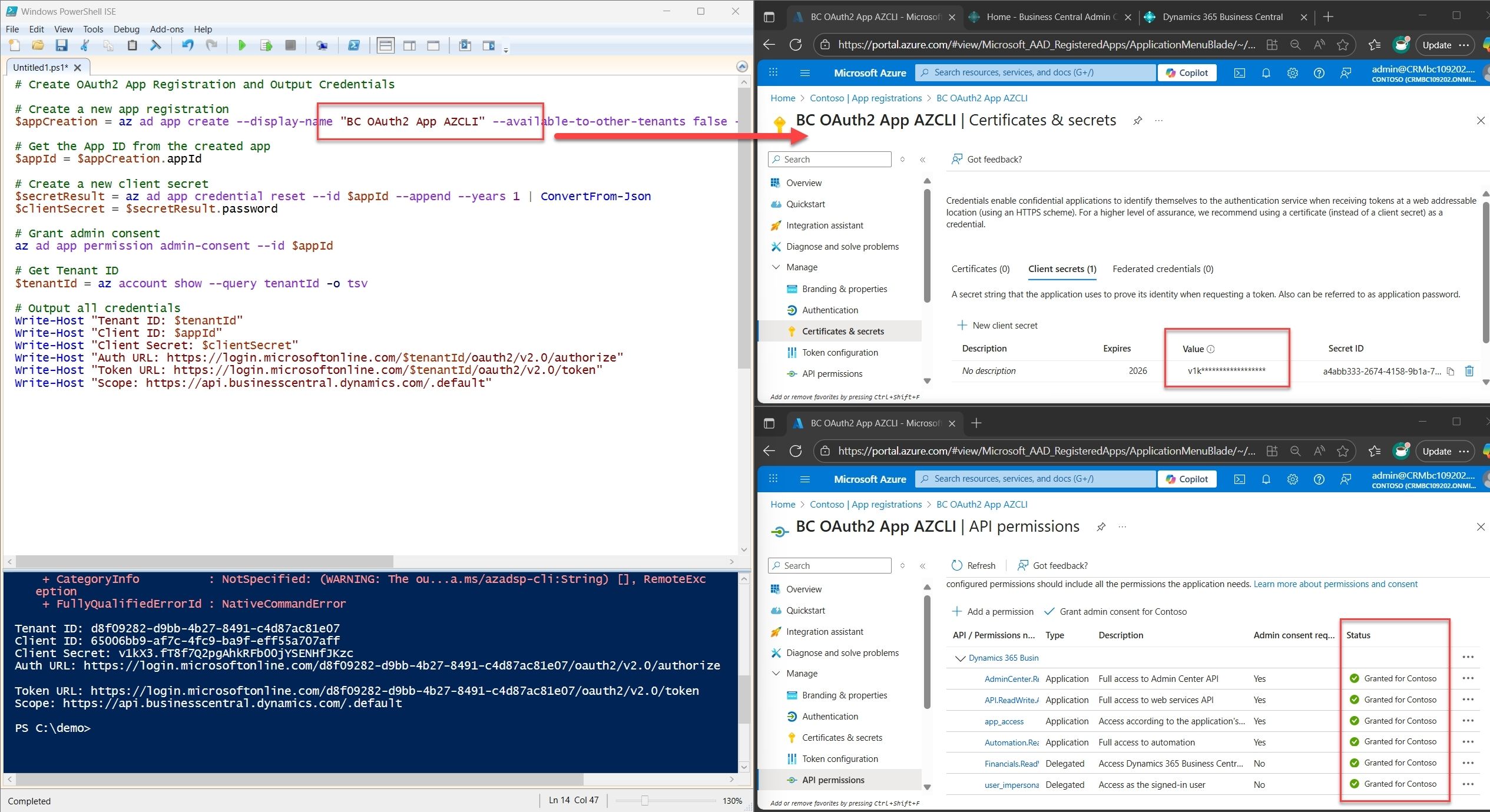 OAuth2 Setup and Automation – Part 4: Automate Entra App Registration Using Azure CLI